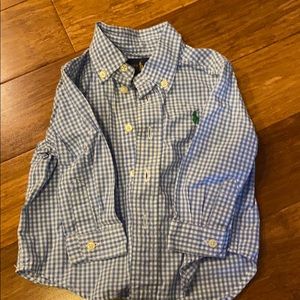 Ralph Lauren 9 month long sleeve polo